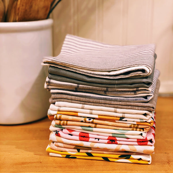Reusable 3ply Cotton Paper Paperless Towels | Eco-friendly Zero Waste Gift | Modern Rifle Citrus Set