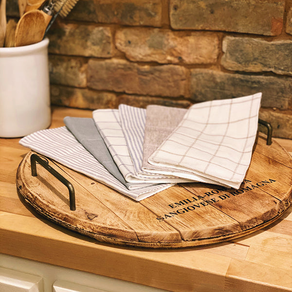 Reusable 3ply Cotton Paperless Towels + Optional Snaps | Eco-friendly Zero Waste Gift| Farmhouse Set