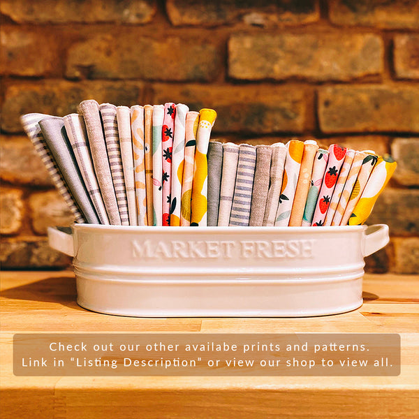 Reusable 3ply Cotton Paper Paperless Towels | Eco-friendly Zero Waste Gift | Modern Winter Set