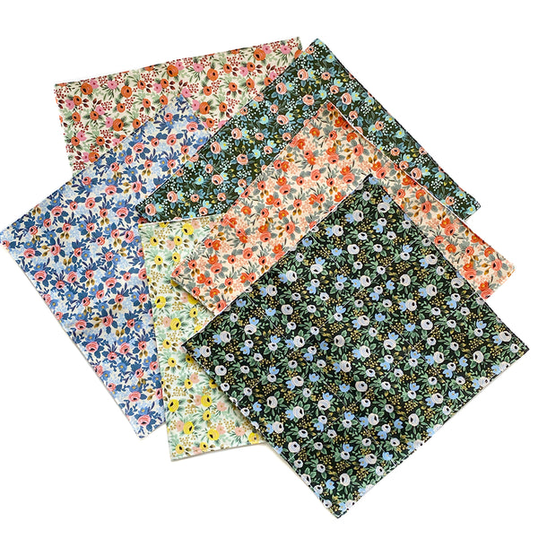 Reusable 3ply Cotton Paper Paperless Towels | Eco-friendly Zero Waste Gift | Modern Rifle Floral
