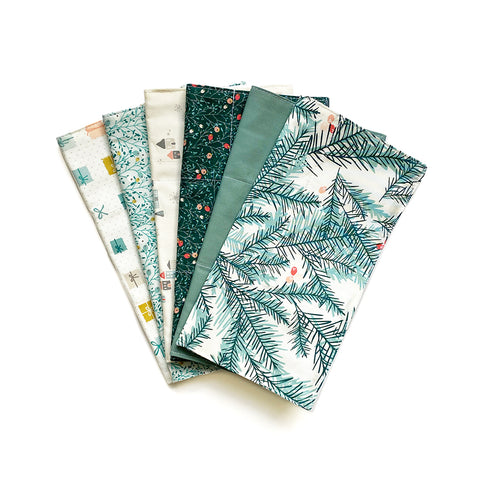 Reusable 3ply Cotton Paper Paperless Towels | Eco-friendly Zero Waste Gift | Modern Winter Set